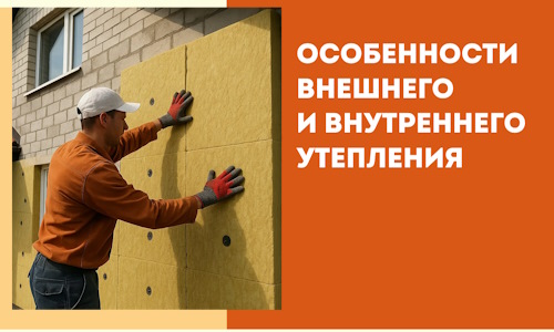 Какие особенности внешнего и внутреннего утепления в Анжеро-Судженске