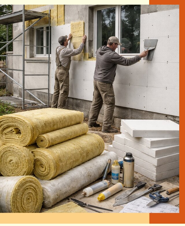 Утепление домов в Анжеро-Судженске под ключ от 4308 руб/м2 | Профессионально — ТепломастерНжр