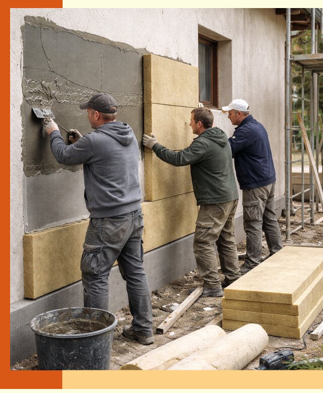 Утепление частного дома в Анжеро-Судженске — тепло, экономия и надежность