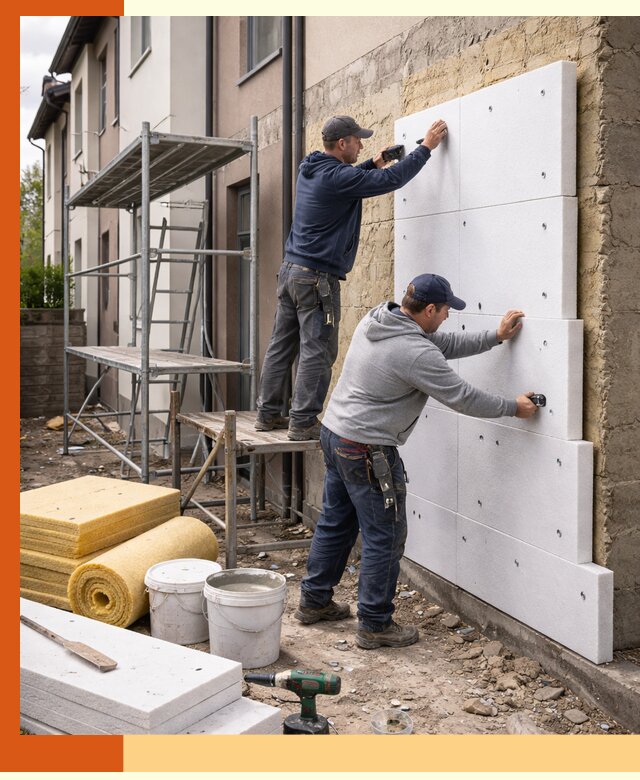 Утепление таунхауса с гарантией комфорта в Анжеро-Судженске