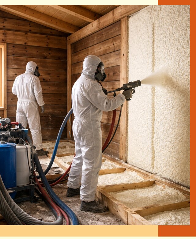 Утепление бани ппу в Анжеро-Судженске под ключ от 4308 руб./м2 | ТепломастерНжр - напыление и монтаж ппу