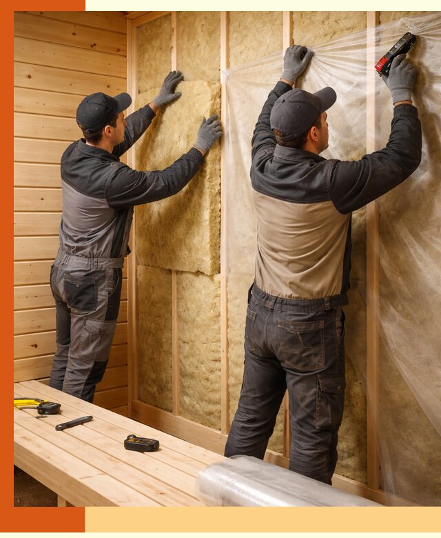 Профессиональное утепление сауны в Анжеро-Судженске с гарантиями качества