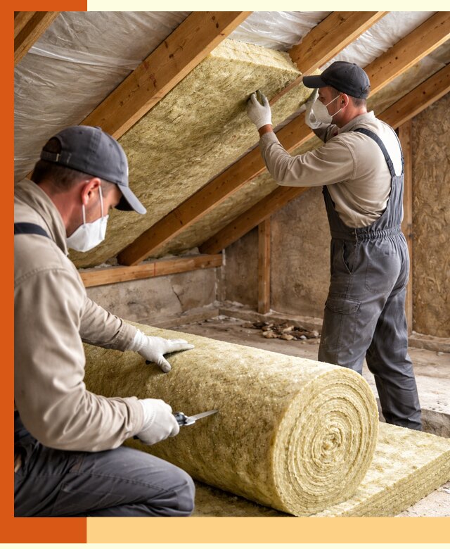 Утепление чердака минватой быстро и качественно в Анжеро-Судженске
