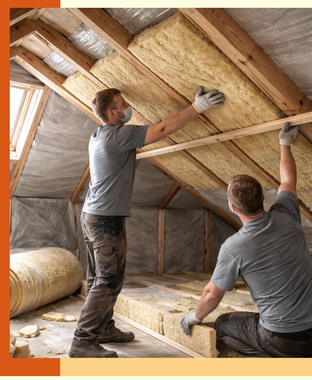 Утепление мансарды минеральной ватой в Анжеро-Судженске — быстро и качественно