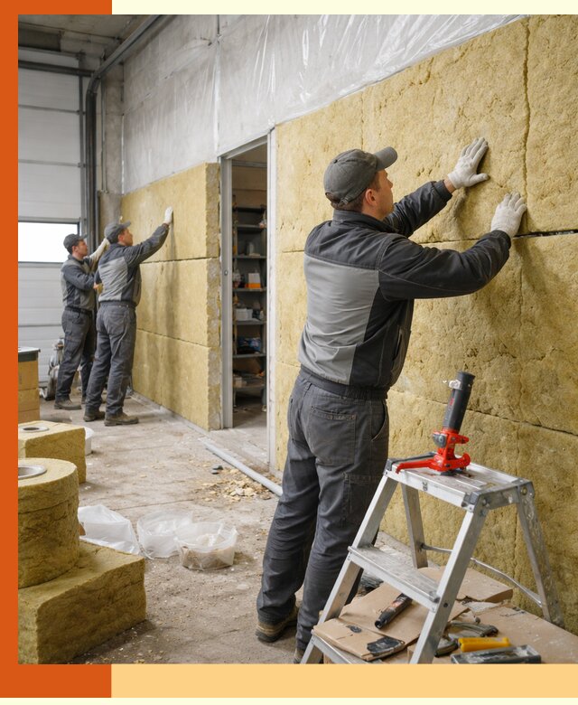 Утепление автосервиса и мастерских в Анжеро-Судженске качественно и надёжно