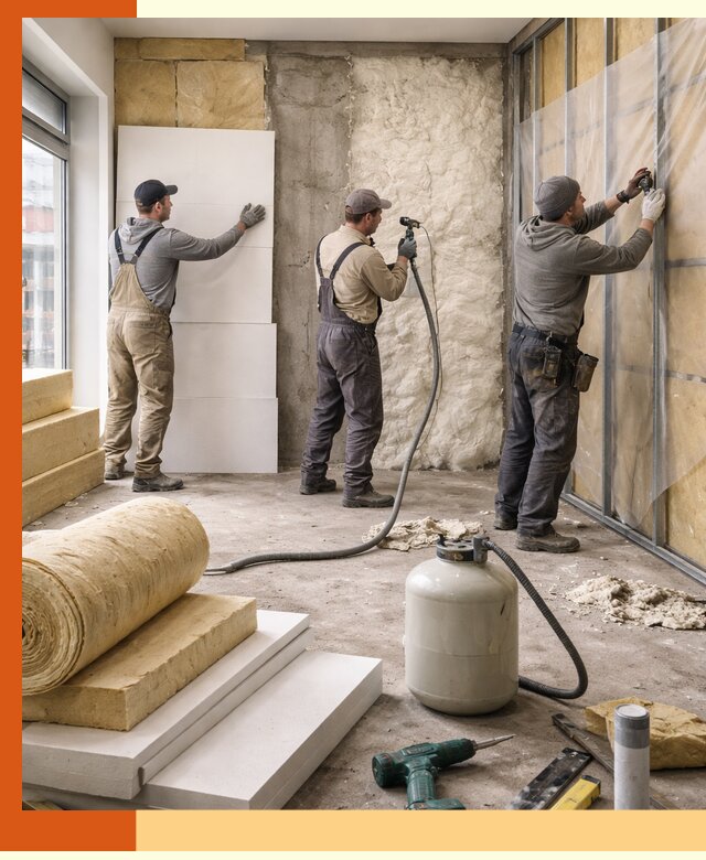 Утепление магазина в Анжеро-Судженске: комплексные решения по теплоизоляции