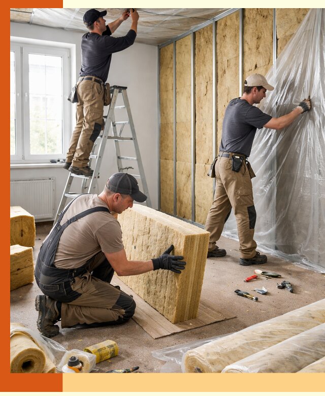 Утепление офисных помещений под ключ в Анжеро-Судженске