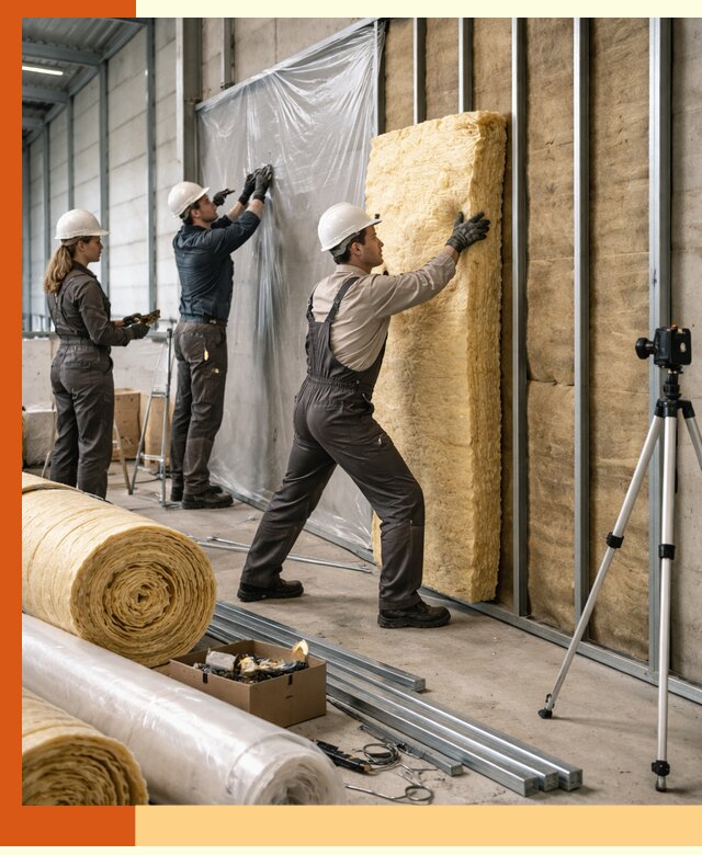 Утепление складского терминала в Анжеро-Судженске профессионально и надёжно