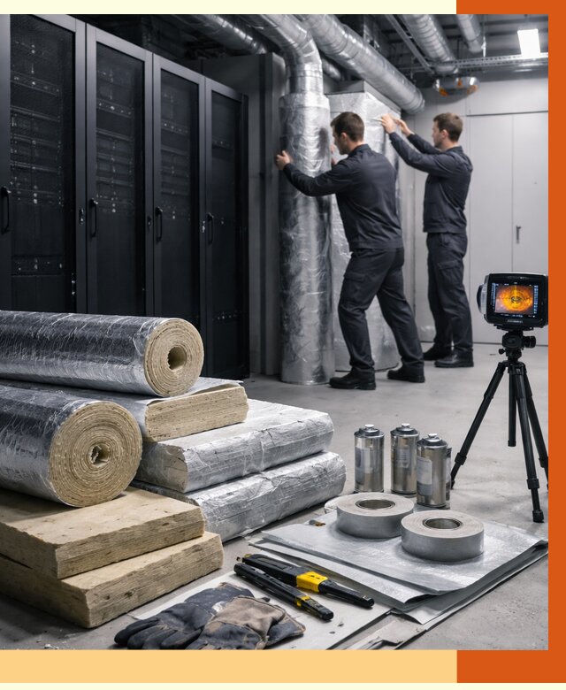 Утепление серверной в Анжеро-Судженске от 8718 руб./м² — комплексно под ключ | ТепломастерНжр