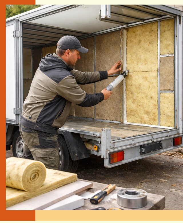 Профессиональное утепление прицепа в Анжеро-Судженске для любых условий