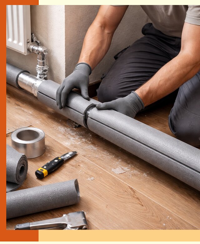 Утепление труб отопления в Анжеро-Судженске: теплоизоляция и защита сети