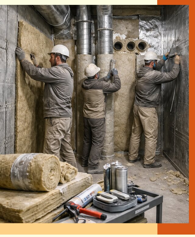 Утепление венткамеры в Анжеро-Судженске под ключ от 1487 руб. — профессионально | ТепломастерНжр