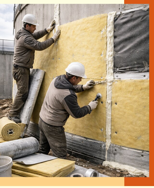 Утепление резервуара в Анжеро-Судженске от 28207 руб/м2 — монтаж ППУ и комплекс под ключ | ТепломастерНжр