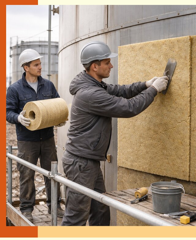 Профессиональное утепление резервуара и теплоизоляция в Анжеро-Судженске
