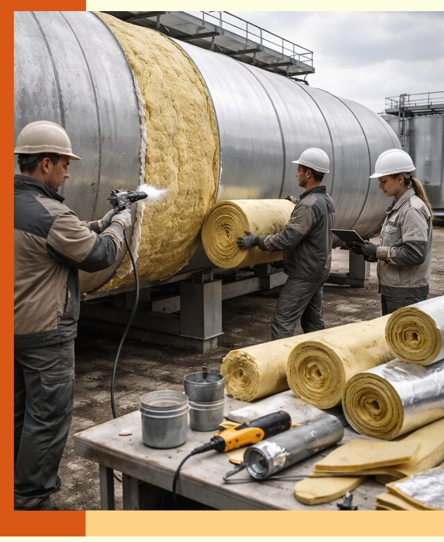 Утепление цистерны в Анжеро-Судженске — утеплители и монтаж под ключ