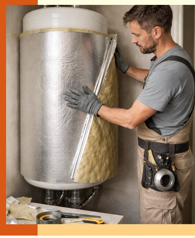 Утепление бойлера в Анжеро-Судженске для снижения теплопотерь и экономии энергии