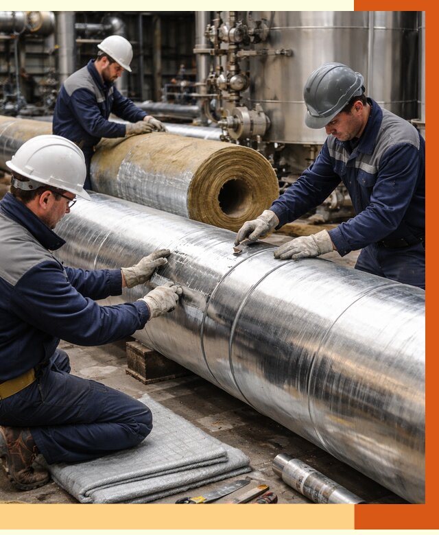 Утепление технологического оборудования в Анжеро-Судженске от 4308 руб. за м2 | ТепломастерНжр