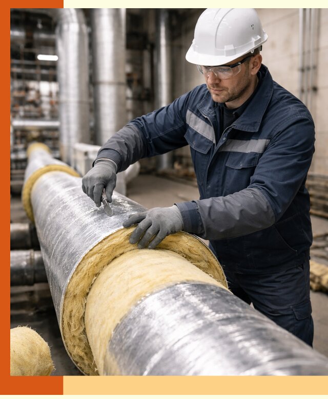 Утепление технологического оборудования и заводских установок в Анжеро-Судженске