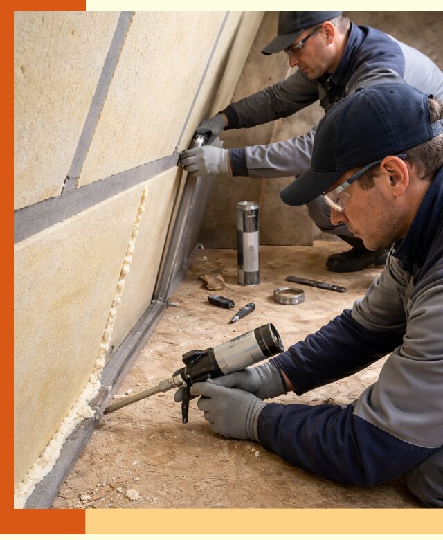 Герметизация стыков ППУ в Анжеро-Судженске — надежное уплотнение швов