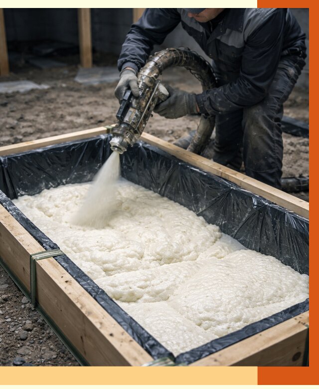 Заливка ППУ в формы в Анжеро-Судженске от 2564 руб. — утепление форм под ключ | ТепломастерНжр