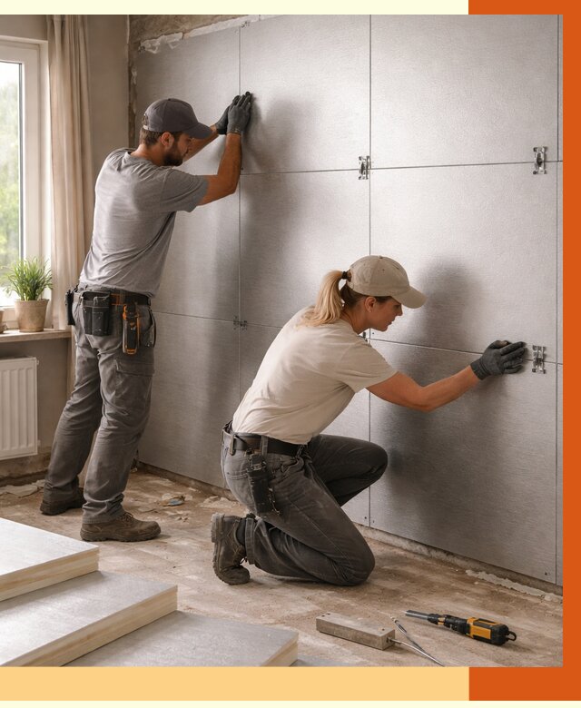 Утепление PIR панелями в Анжеро-Судженске от 4308 руб. под ключ | ТепломастерНжр