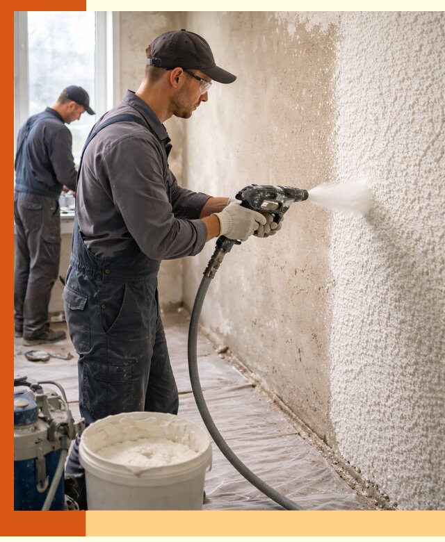 Утепление стен жидкой теплоизоляцией в Анжеро-Судженске для квартир и домов