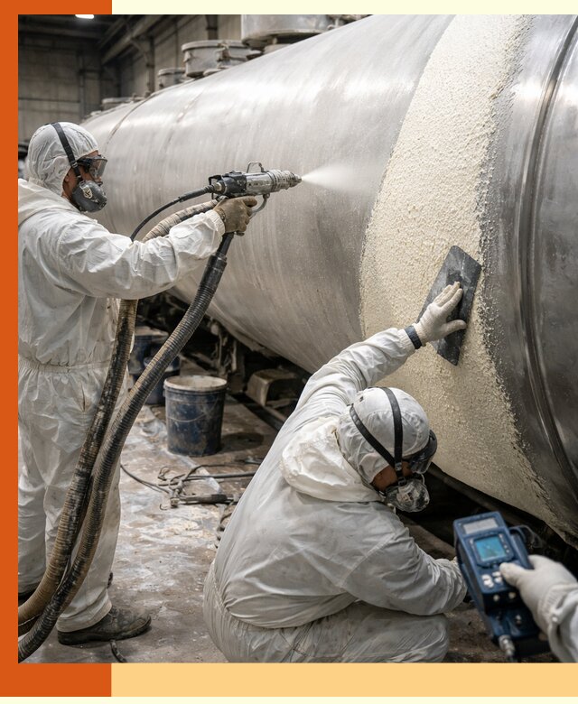 Утепление автоцистерн жидкой теплоизоляцией в Анжеро-Судженске