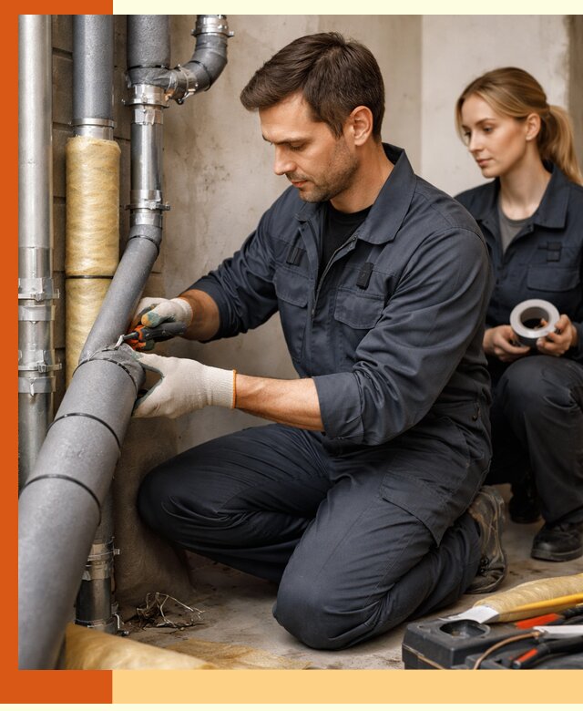 Шумоизоляция труб в Анжеро-Судженске: профессиональная звукоизоляция под ключ