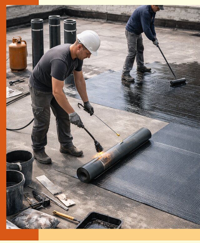 Гидроизоляция кровли в Анжеро-Судженске — надежная защита от протечек