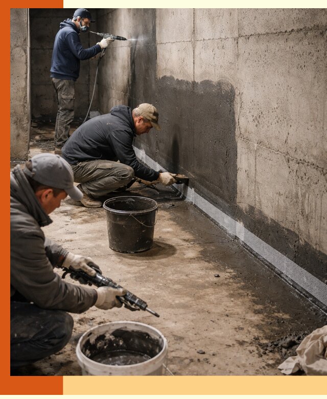 Гидроизоляция подвала в Анжеро-Судженске — комплексная защита от влаги