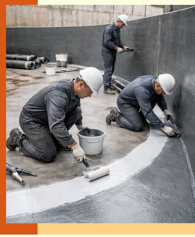 Гидроизоляция резервуара для топлива в Анжеро-Судженске