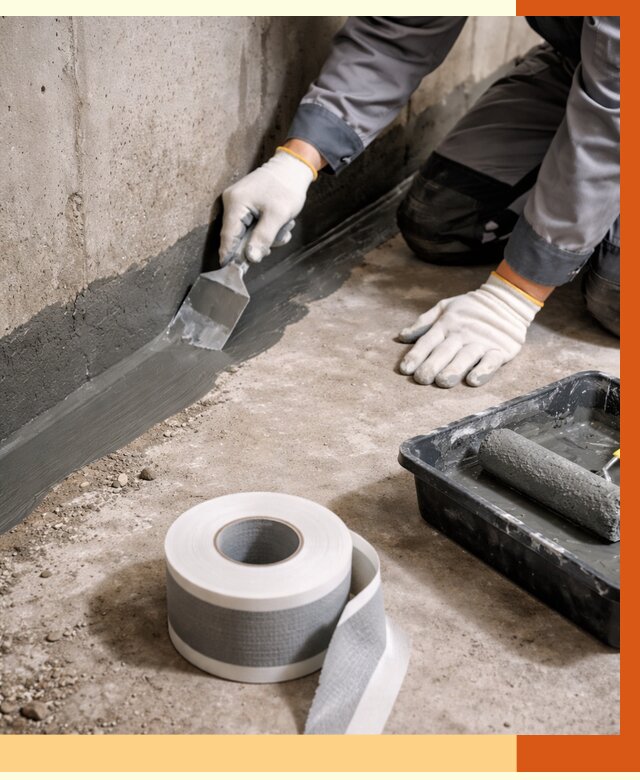 Гидроизоляция швов и герметизация стыков в Анжеро-Судженске от 1282 руб. | ТепломастерНжр