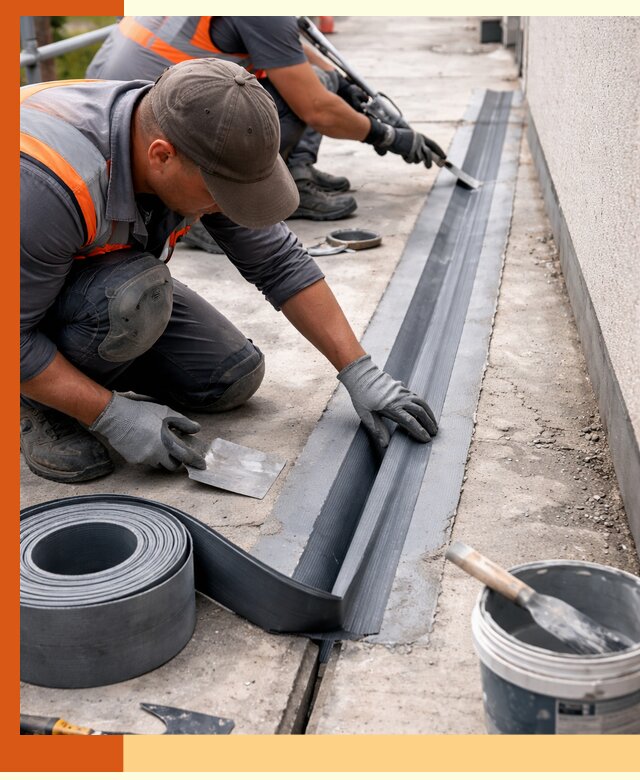 Гидроизоляция деформационного шва в Анжеро-Судженске профессионально и надежно