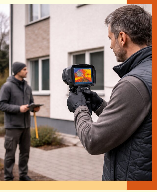 Тепловизионное обследование дома в Анжеро-Судженске от 4616 руб. — услуги ТепломастерНжр