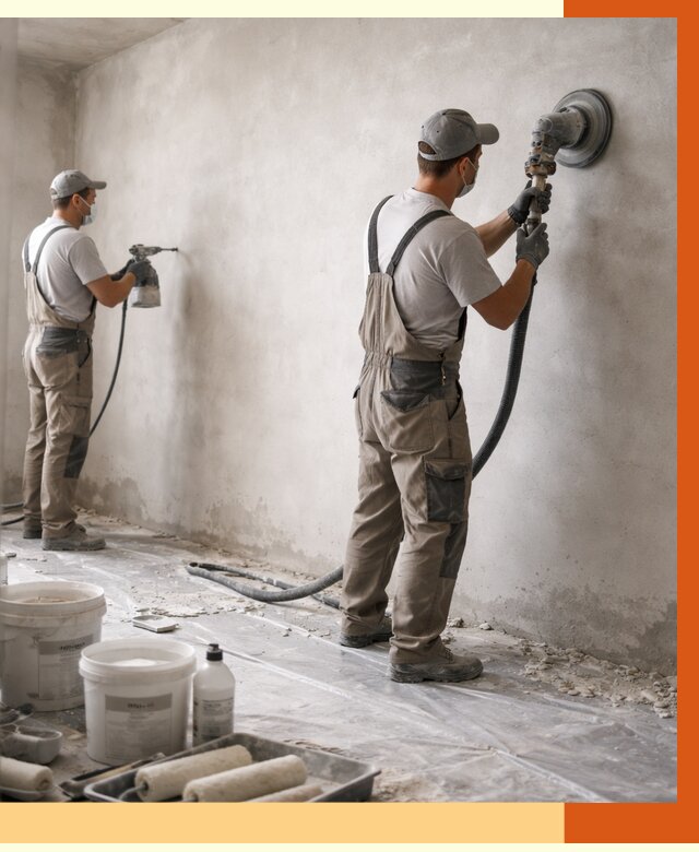 Подготовка поверхности под напыление в Анжеро-Судженске от 1231 руб. — ТепломастерНжр