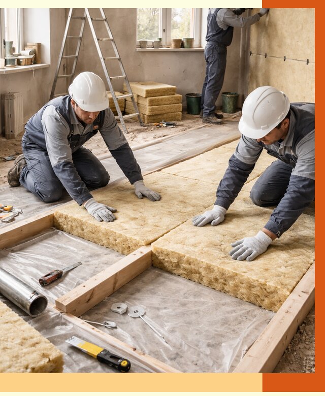 Восстановление теплоизоляции в Анжеро-Судженске от 8718 руб. — ремонт утепления под ключ | ТепломастерНжр