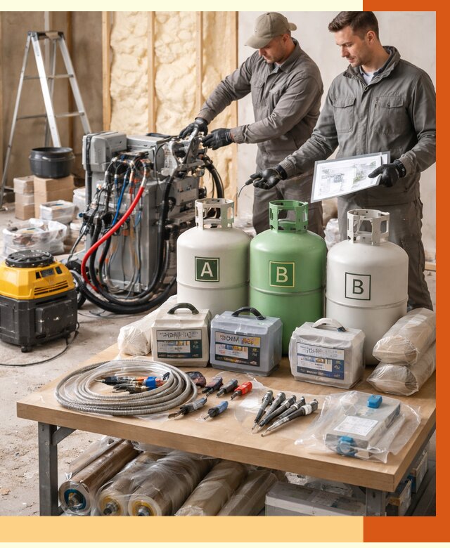 Продажа компонентов ППУ с консультацией в Анжеро-Судженске от 4308 руб. | ТепломастерНжр